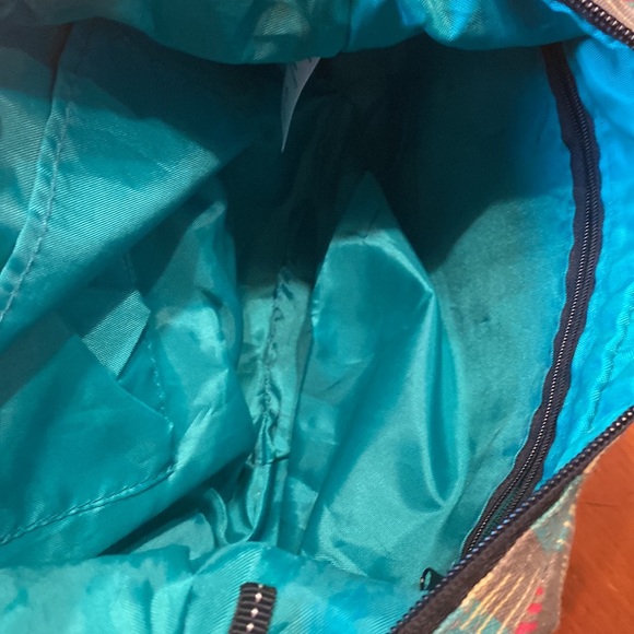 KAVU Limited Edition Sydney Satchel Crossbody Bag Multicolor Boho Adjustable Zip - Picture 9 of 16